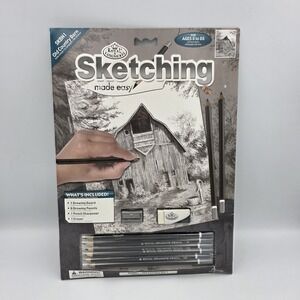 New Royal Langnickel Sketching‎ Made Easy Kit 8.75 x 11.3 SKBN1 Old Country Barn